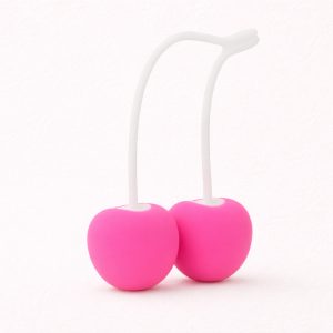 Boules de geisha Cherry Love Danger Pink Love to Love en silicone rose élégant