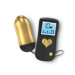 Vibromasseur télécommandé Cry Baby Love to Love coloris doré